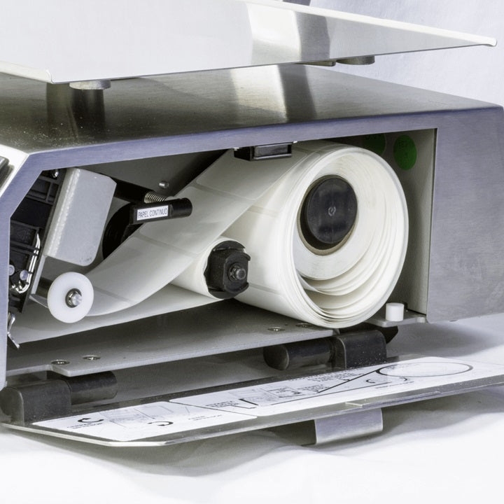 Rollo Etiquetas de Papel Termico Blanco 58 x 40 mm Para Usar con Balanzas Comerciales 1000 Etiquetas / Rollo